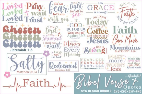 Bible Verse Christian SVG Bundle: A Designer's Take