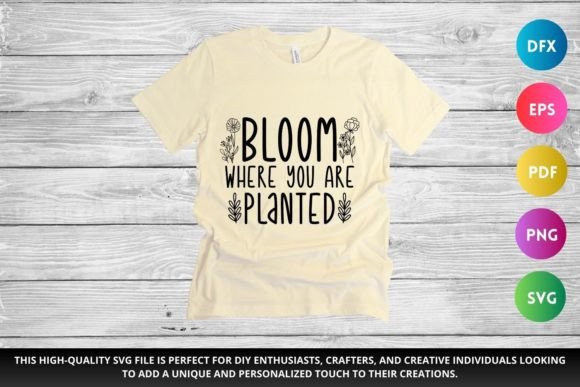Bloom SVG Christian SVG for Crafts and Graphics