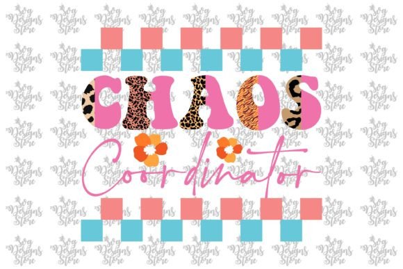 Chaos Coordinator Jesus Sublimation Svg Graphics