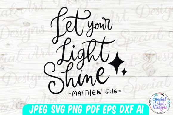 Christian Inspirational Bible Verse SVG for Crafts & Graphics