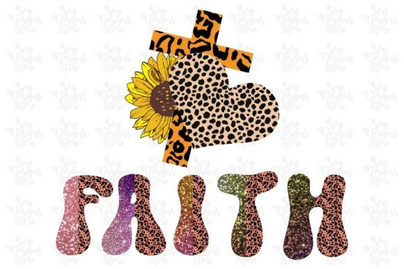 Faith Jesus Sublimation Svg Design