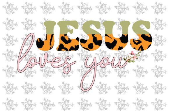 Jesus Loves You: Graphics for Crafts and Branding