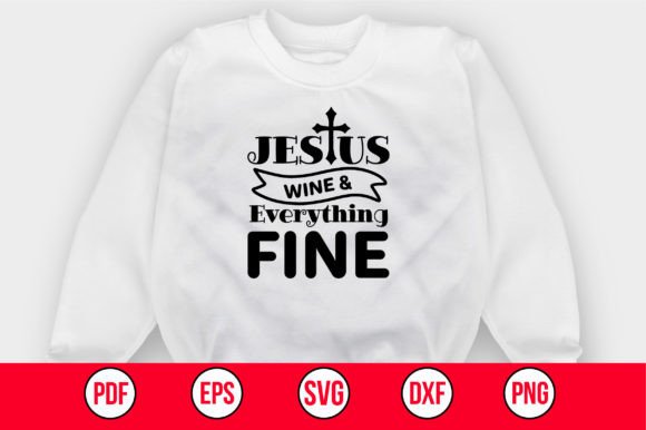 Jesus Wine Everything Fine SVG: A Brand Designer’s Review of This Graphic & Craft Asset