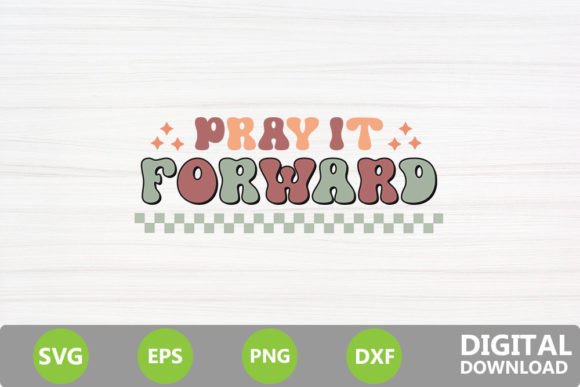 Pray It Forward - Jesus Christian Retro
