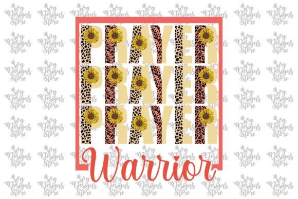 Prayer Warrior Jesus Sublimation Svg Graphics and Crafts